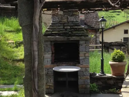 Ursprüngliches, stilvolles Rustico, Maison 6 personnes à Malvaglia - Photo 14