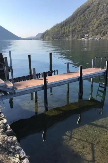 Exklusives Apartment, am Luganersee, mit Außenpool - Photo 13