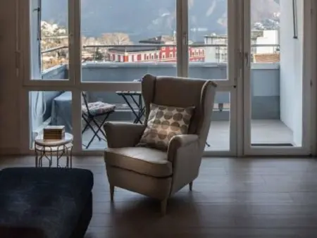 Elegante Penthouse-Wohnung mit Seeblick, Appartement 4 personnes à Lugano - Photo 17