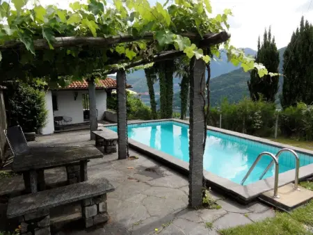 Casa Ranica mit Pool, Maison 8 personnes à Vico Morcote - Photo 4