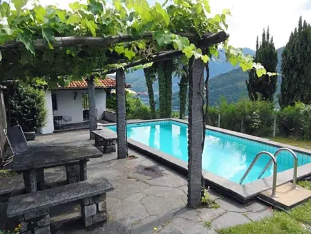 Casa Ranica mit Pool, Maison 8 personnes à Vico Morcote - Photo 8