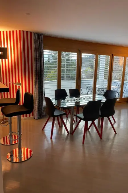 Luxuswohnung mit direktem Zugang zur Skipiste, Appartement 6 personnes à Flims - Photo 13