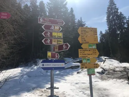 mit Sauna, Appartement 4 personnes à Laax - Photo 18