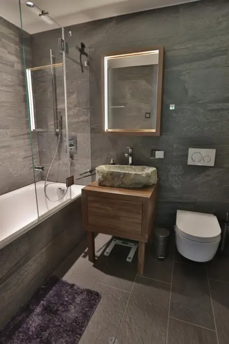 Exklusive Ferienwohnung im Hotel mit Wellness, Appartement 4 personnes à Laax - Photo 13