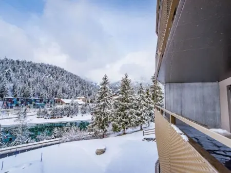 Exklusive Ferienwohnung im Hotel mit Wellness, Appartement 4 personnes à Laax - Photo 30