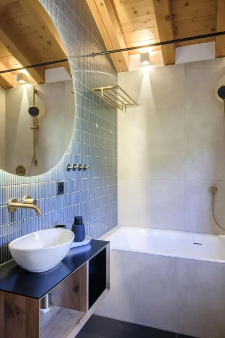 Blue Alpine Lodge, Appartement 6 personnes à Rueras Dieni - Photo 3