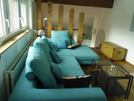 Grosszügige Dachwohnung mit Aussicht, Appartement 6 personnes à Savognin - Photo 5