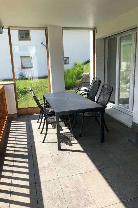 Fewo mit Bergblick, Appartement 5 personnes à Savognin - Photo 1