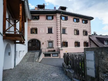 Chesa Fischer / Wohnung Palü / ÖV-Inklusive, Appartement 4 personnes à Samedan - Photo 1