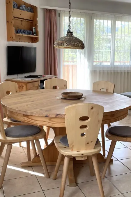 Chesa Champagna, Appartement 4 personnes à Samedan - Photo 3