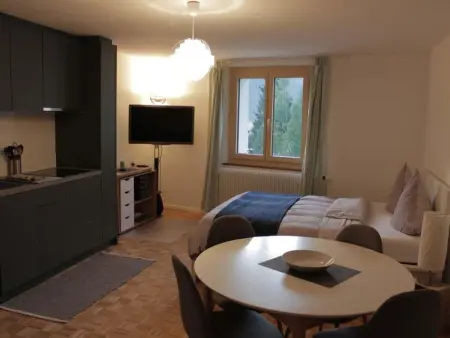 Plazzet 12, Appartement 2 personnes à Samedan - Photo 1
