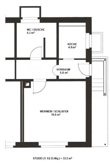Chesa Crusch, Appartement 2 personnes à Samedan - Photo 25