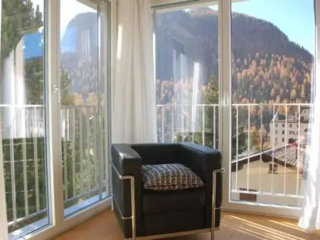Chesa Melchior, Appartement 2 personnes à Pontresina - Photo 5