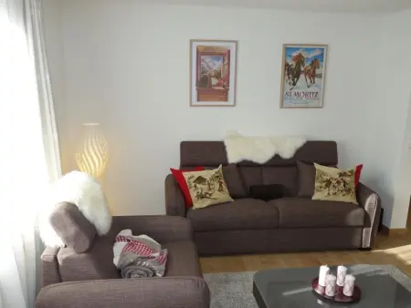 Chesa Muragls, Appartement 6 personnes à Pontresina - Photo 5