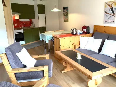 Chesa Azalea 2, Appartement 3 personnes à Pontresina - Photo 20