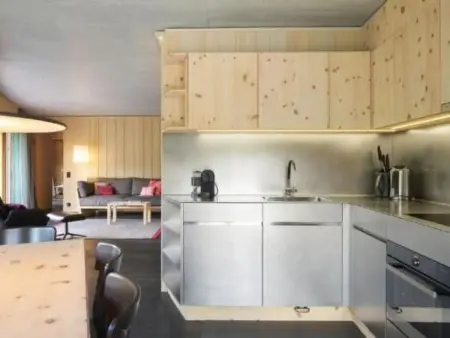 Alpine Lodge 4-Bett-Wohnung - Chesa a la Punt, Appartement 4 personnes à Pontresina - Photo 4
