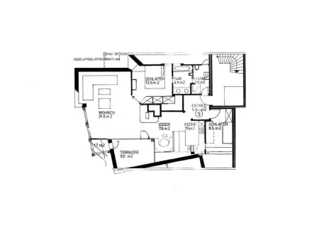 Chesa Cilgia, Appartement 4 personnes à Pontresina - Photo 16
