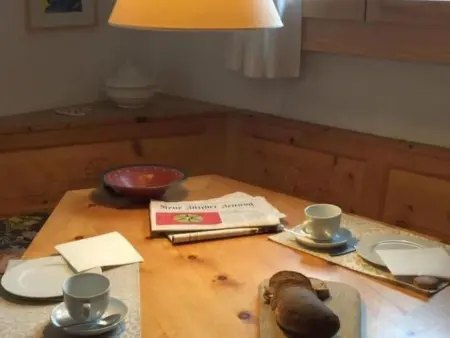 Chesa Linaira, Appartement 2 personnes à Pontresina - Photo 4