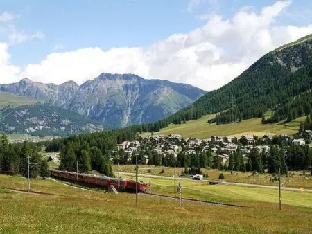 Chesa Auricula, Appartement 4 personnes à Pontresina - Photo 13