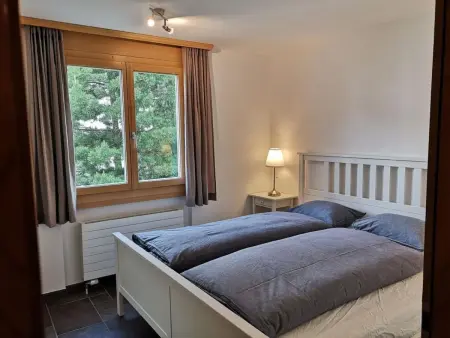4 Bettwohnung Üerts, Appartement 4 personnes à Sils Maria - Photo 6