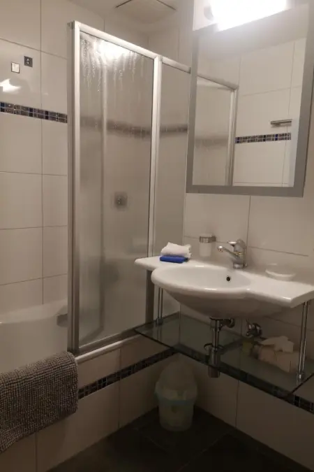 4 Bettwohnung Üerts, Appartement 4 personnes à Sils Maria - Photo 11