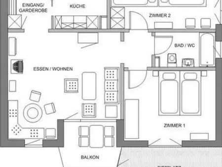 Bellavista B, Appartement 6 personnes à La Punt Chamues ch - Photo 38