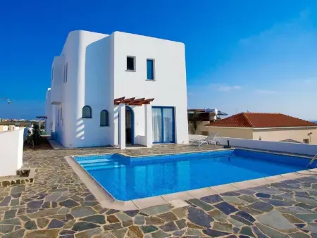 mit Garten, Grill und Terrasse, Maison 7 personnes à Agios Georgios Pegeias - Photo 22