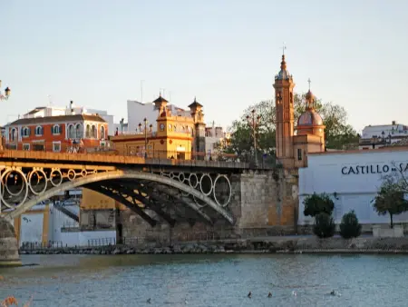 Touristische Wohnung  Apt. mit Balkonen ., Appartement 4 personnes à Seville - Photo 3