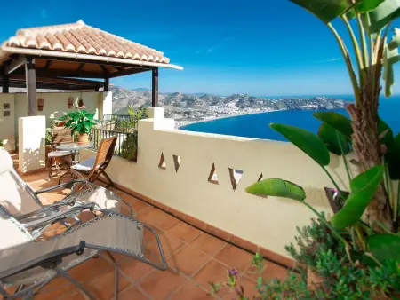 in Almuñécar mit Terrasse und Meerblick, Maison 6 personnes à Almuñécar - Photo 6