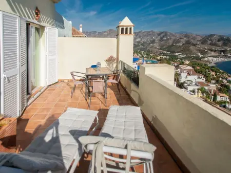 in Almuñécar mit Terrasse und Meerblick, Maison 6 personnes à Almuñécar - Photo 13