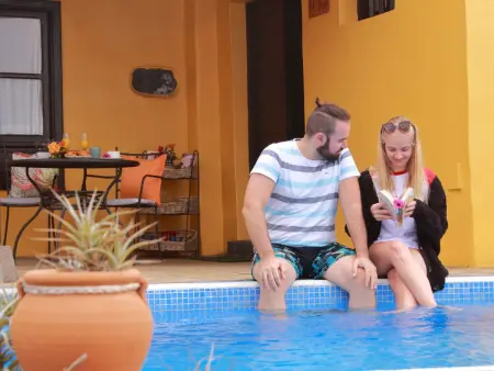 mit Schwimmbad nur für Erwachsene, Maison 2 personnes à La Esperanza - Photo 13
