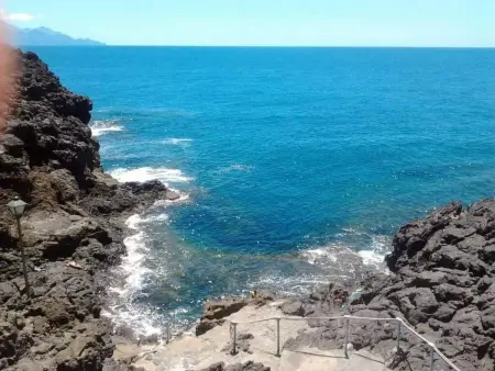 Wohnung  Faro de Sardina  mit Blick aufs Wasser, Appartement 3 personnes à Gran Canaria Sardina - Photo 21