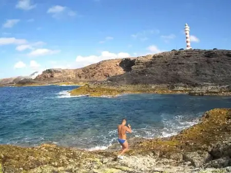 Wohnung  Faro de Sardina  mit Blick aufs Wasser, Appartement 3 personnes à Gran Canaria Sardina - Photo 23