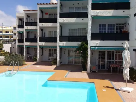 Wohnung direkt am Strand, Appartement 3 personnes à Maspalomas - Photo 3