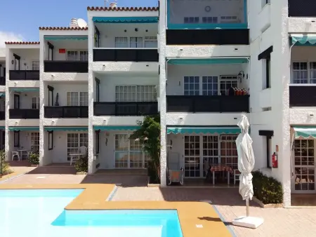 Wohnung direkt am Strand, Appartement 3 personnes à Maspalomas - Photo 4