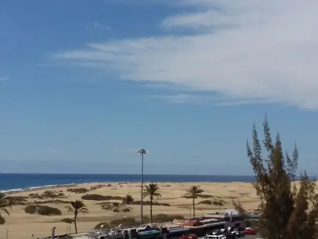 Wohnung direkt am Strand, Appartement 3 personnes à Maspalomas - Photo 7