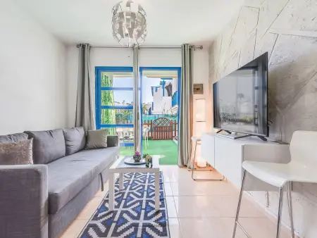 mit eigenem Garten und Terrasse, Maison 3 personnes à Maspalomas - Photo 10