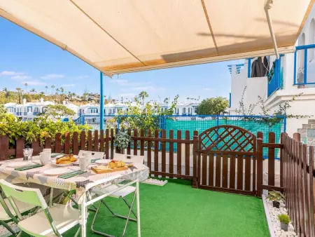 mit eigenem Garten und Terrasse, Maison 3 personnes à Maspalomas - Photo 11
