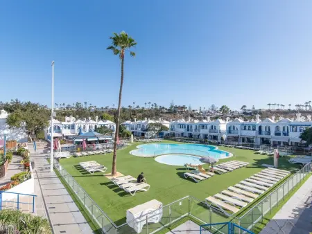 mit eigenem Garten und Terrasse, Maison 3 personnes à Maspalomas - Photo 12