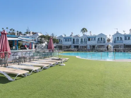 mit eigenem Garten und Terrasse, Maison 3 personnes à Maspalomas - Photo 14