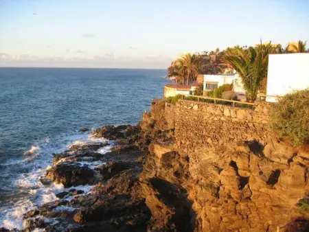 Bungalow auf einem Felsen direkt am Meer, Appartement 2 personnes à Maspalomas - Photo 2
