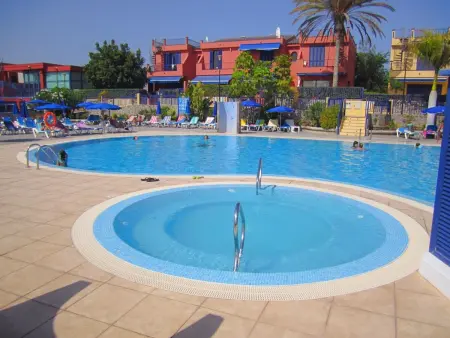 Wunderschönes Ferienhaus im Süden von Gran Canaria mit Garten und gemeinschaftl - Photo 7