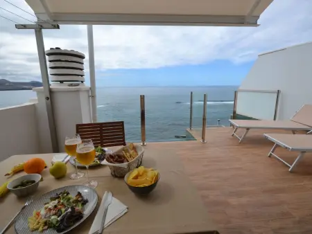 Wohnung mit privater Terrasse und Meerblick, Appartement 2 personnes à Las Palmas - Photo 9
