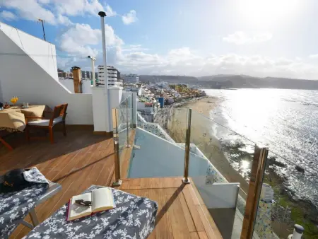 Wohnung mit privater Terrasse und Meerblick, Appartement 2 personnes à Las Palmas - Photo 25