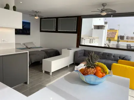 Cotillo Sunshine Penthouse mit Meerblick, Appartement 2 personnes à La Oliva - Photo 2