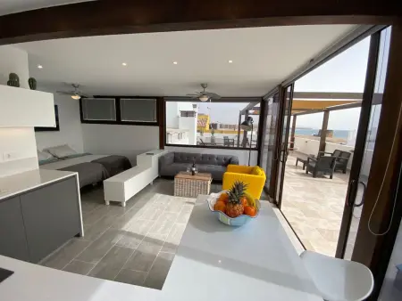 Cotillo Sunshine Penthouse mit Meerblick, Appartement 2 personnes à La Oliva - Photo 6