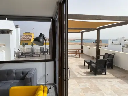 Cotillo Sunshine Penthouse mit Meerblick, Appartement 2 personnes à La Oliva - Photo 10