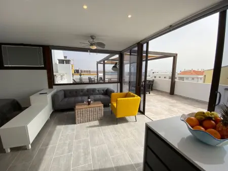 Cotillo Sunshine Penthouse mit Meerblick, Appartement 2 personnes à La Oliva - Photo 12