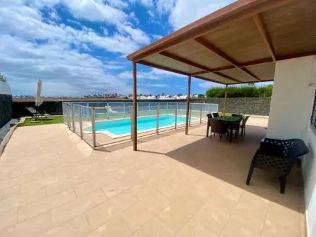 Villa Abuelo Paco - Privater beheizter Pool, Maison 4 personnes à Playa Blanca - Photo 7