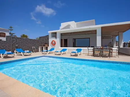 Wunderschöne, umweltfreundliche Villa am Meer, Maison 6 personnes à Playa Blanca - Photo 22